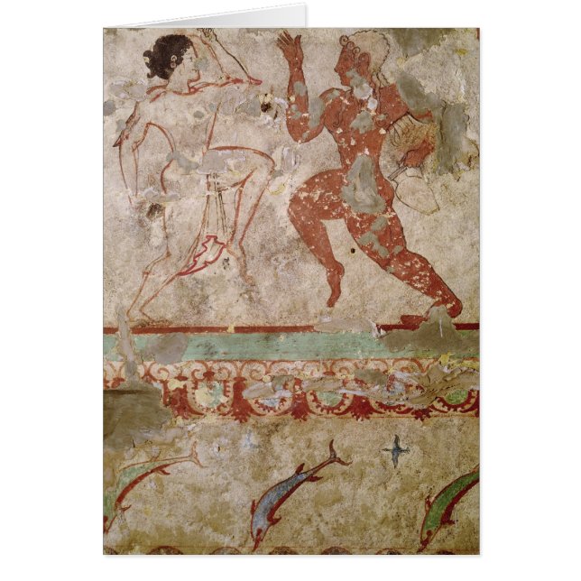 2頭のダンサーおよびイルカ (正面)