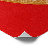 2頭のドラゴンとタオタイマスクのプラーク ポスター (角)