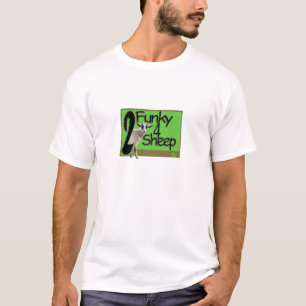 2頭のファンキーな4頭のヒツジ Tシャツ