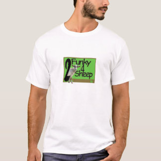 2頭のファンキーな4頭のヒツジ Tシャツ