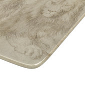 2頭のライオン(野生動物) (アルブレヒト公爵) カッティングボード (角)