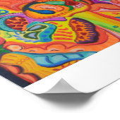 2頭の牛 ポスター (角)