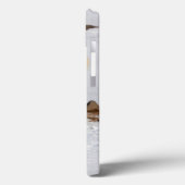 2頭の白いアイスランドの馬 Case-Mate iPhoneケース (裏面 / 左)