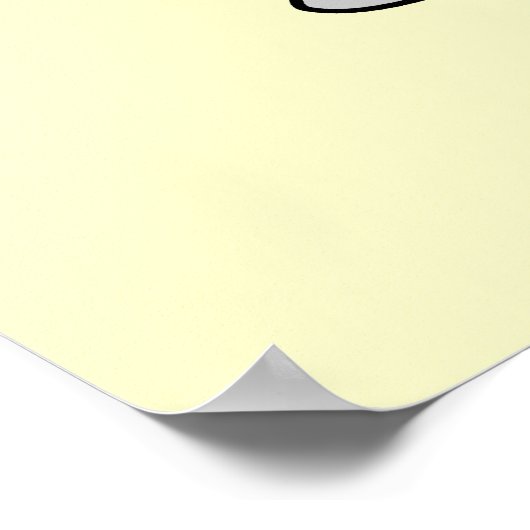 2頭の象。かわいい大人とベビー漫画。 ポスター (角)