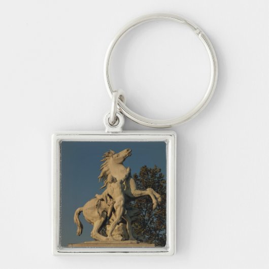 2頭の「泥灰質の馬」のoriginallの1つのレプリカ キーホルダー (正面)