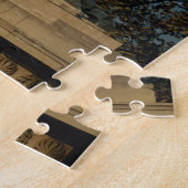 2頭の「泥灰質の馬」のoriginallの1つのレプリカ ジグソーパズル (側面)