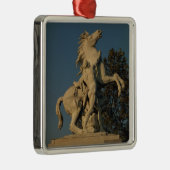 2頭の「泥灰質の馬」のoriginallの1つのレプリカ メタルオーナメント (右)