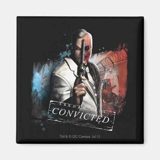 2顔 – 有罪宣告 マグネット (正面)