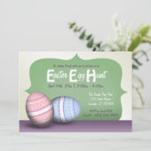 2飾卵-イースター卵狩り招待状 招待状 (スタンド正面)