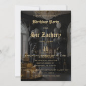 *~* 2騎士AP88城中世テーマ誕生日 招待状 (裏面)