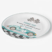 2高速カーバースデーパーティー紙プレート ペーパープレート (アングル)