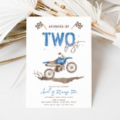 2高速ダートバイク誕生日招待状 招待状