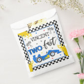 2高速バースデーパーティーブルーレースカー2nd誕生日 フェイバーバッグ (封をした状態)