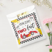 2高速バースデーパーティー赤いレースカー2nd誕生日 フェイバーバッグ (封をした状態)