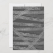 2高速バースデーパーティー赤いレースカー2nd誕生日 招待状 (裏面)