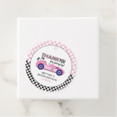 2高速ピンクレースカー第2誕生日 フェイバータグ (インサイチュ)