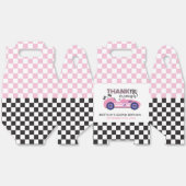 2高速ピンクレースカー第2誕生日 フェイバーボックス (見開き)