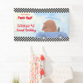 2高速ブルーベアレースカー2nd HBDパーティー 横断幕 (インサイチュ)