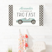 2高速ブルーレースカー2ndバースデーバナー 横断幕 (インサイチュ)