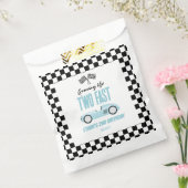 2高速ブルーレースカー2nd誕生日パーティー フェイバーバッグ (封をした状態)