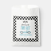 2高速ブルーレースカー2nd誕生日パーティー フェイバーバッグ (正面)