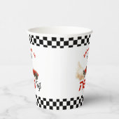 2高速レッドレースカーキッズ2nd誕生日 紙コップ (右)