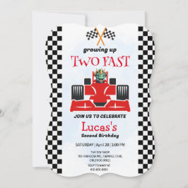 2高速恐竜レースカー2nd誕生日パーティー