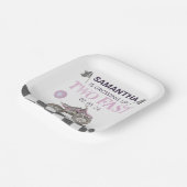 2高速誕生日ダートバイクテーマ ペーパープレート (傾斜あり)