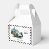 2高速誕生日レースカーボーイバースデーパーティー フェイバーボックス (裏面サイド)