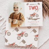 2高速誕生日招待状 |ダートバイク 招待状