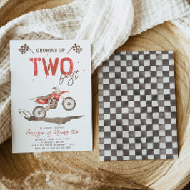 2高速誕生日招待状 | 2つの高速パーティー 招待状