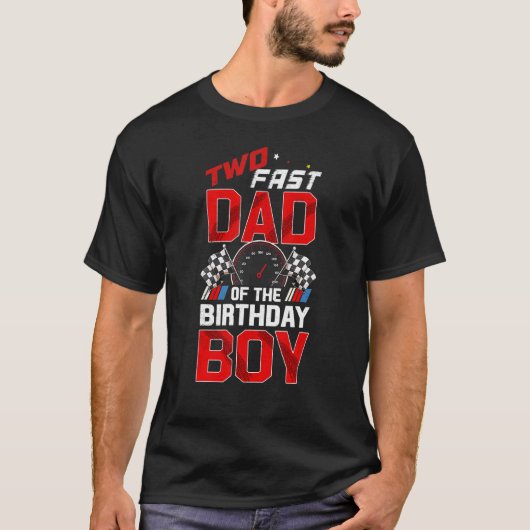 2高速誕生日装飾パパの誕生日 Tシャツ (正面)