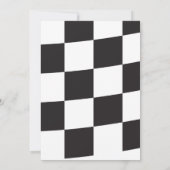 2高速誕生日2高速2好奇心レッド&ブルー入力 招待状 (裏面)