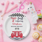 2高速2好奇心の第2子供の誕生日 ペーパープレート (パーティー)