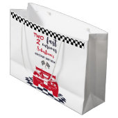 2高速2好奇心の第2子供の誕生日 ラージペーパーバッグ (正面アングル)