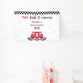 2高速2好奇心の第2子供の誕生日 横断幕 (インサイチュ)