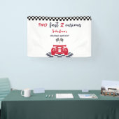 2高速2好奇心の第2子供の誕生日 横断幕 (トレードショー)