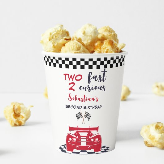 2高速2好奇心の第2子供の誕生日 紙コップ