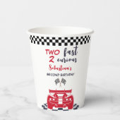2高速2好奇心の第2子供の誕生日 紙コップ (裏面)