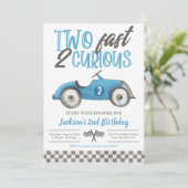 2高速2好奇心誕生日招待状、ボーイレース 招待状 (スタンド正面)