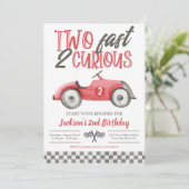 2高速2好奇心誕生日招待状、ボーイレース 招待状 (スタンド正面)