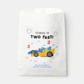 2高速2歳の誕生日キッズレーシングカー名 フェイバーバッグ (正面)