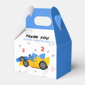 2高速2歳の誕生日キッズレーシングカー名 フェイバーボックス (正面サイド)