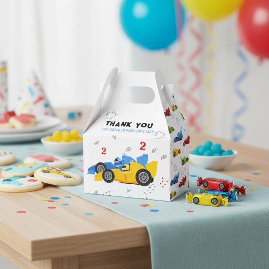 2高速2歳の誕生日キッズレーシングカー名 フェイバーボックス