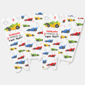 2高速2番目の誕生日キッズレーシングカーカスタムズFavo フェイバーボックス (見開き)