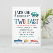 2高速2番目の誕生日招待状 招待状 (スタンド正面)