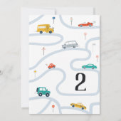 2高速2番目の誕生日招待状 招待状 (裏面)