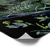 2鹿シャロンシャープ時計 ポスター (角)