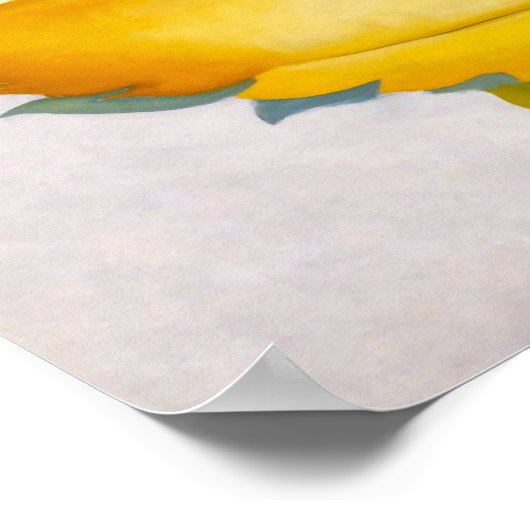 2黄離れ色 | ジョージアオキーフェ | ポスター (角)