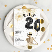 20おもしろい歳の30歳の誕生日にR.I.P 招待状